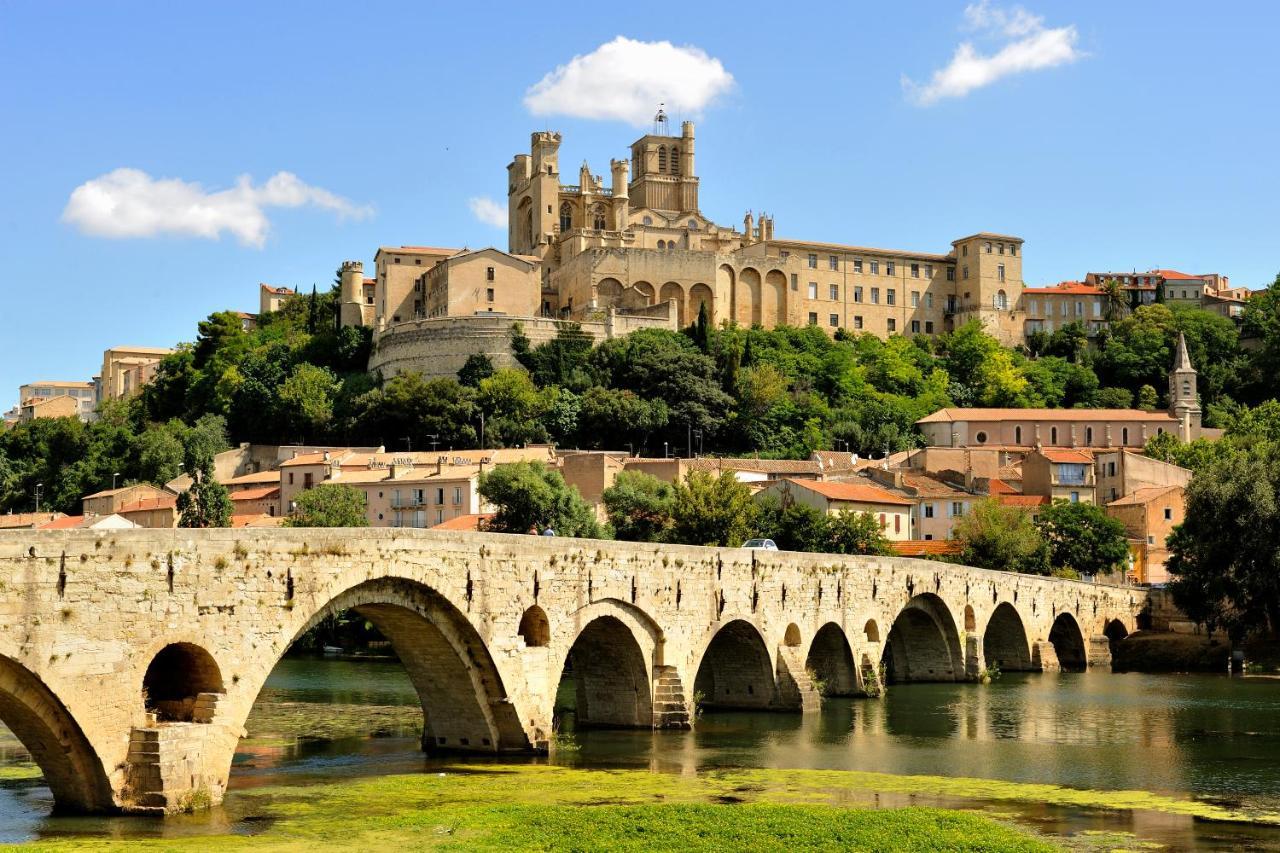 "Le Colombier"-Meuble De Tourisme 3 Etoiles -Residence "Les Logis De Beziers"-Garage Optionnel-Coeur De Ville-Plages A 16Km ! Bagian luar foto