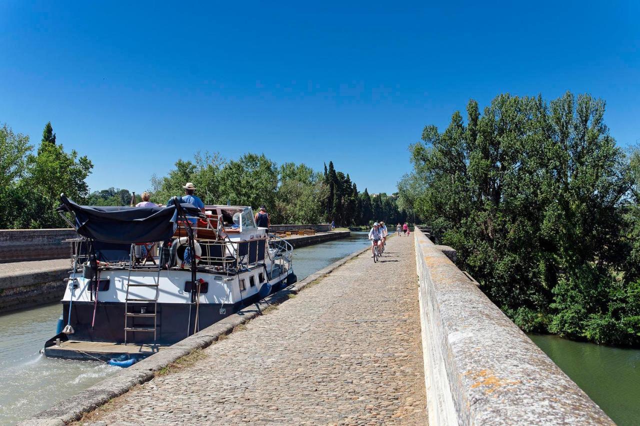 "Le Colombier"-Meuble De Tourisme 3 Etoiles -Residence "Les Logis De Beziers"-Garage Optionnel-Coeur De Ville-Plages A 16Km ! Bagian luar foto