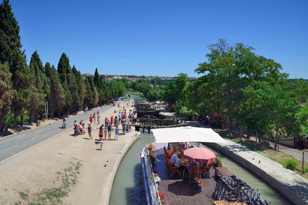 "Le Colombier"-Meuble De Tourisme 3 Etoiles -Residence "Les Logis De Beziers"-Garage Optionnel-Coeur De Ville-Plages A 16Km ! Bagian luar foto